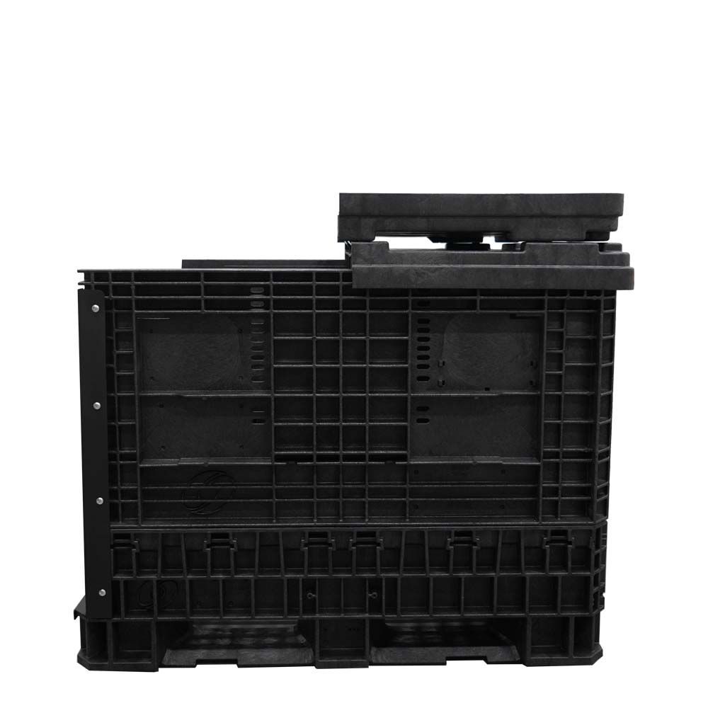 Side view with lid flipped 