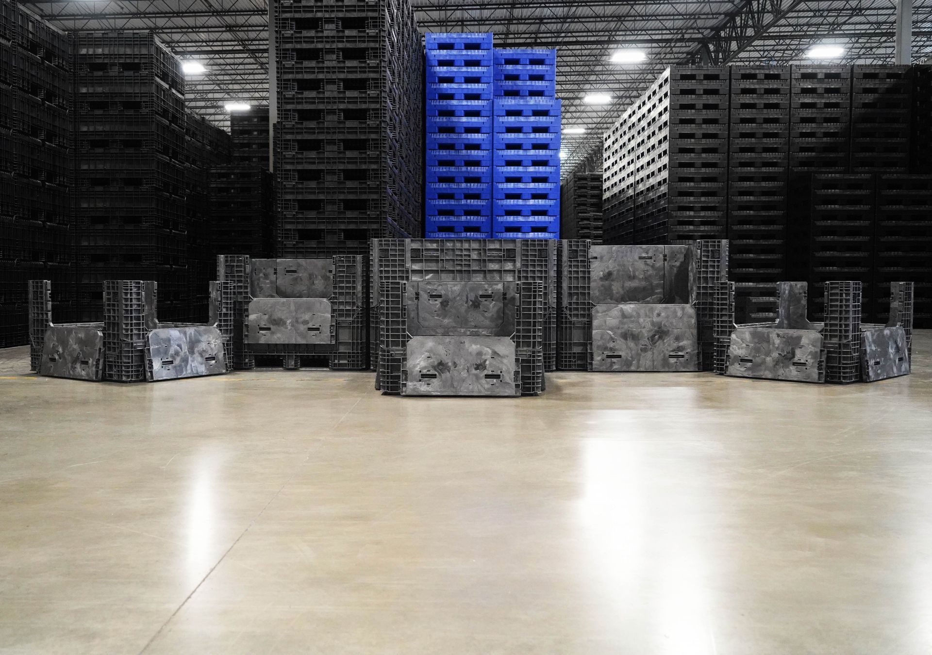 DuraGreen Extended-Length Collapsible Bulk Containers