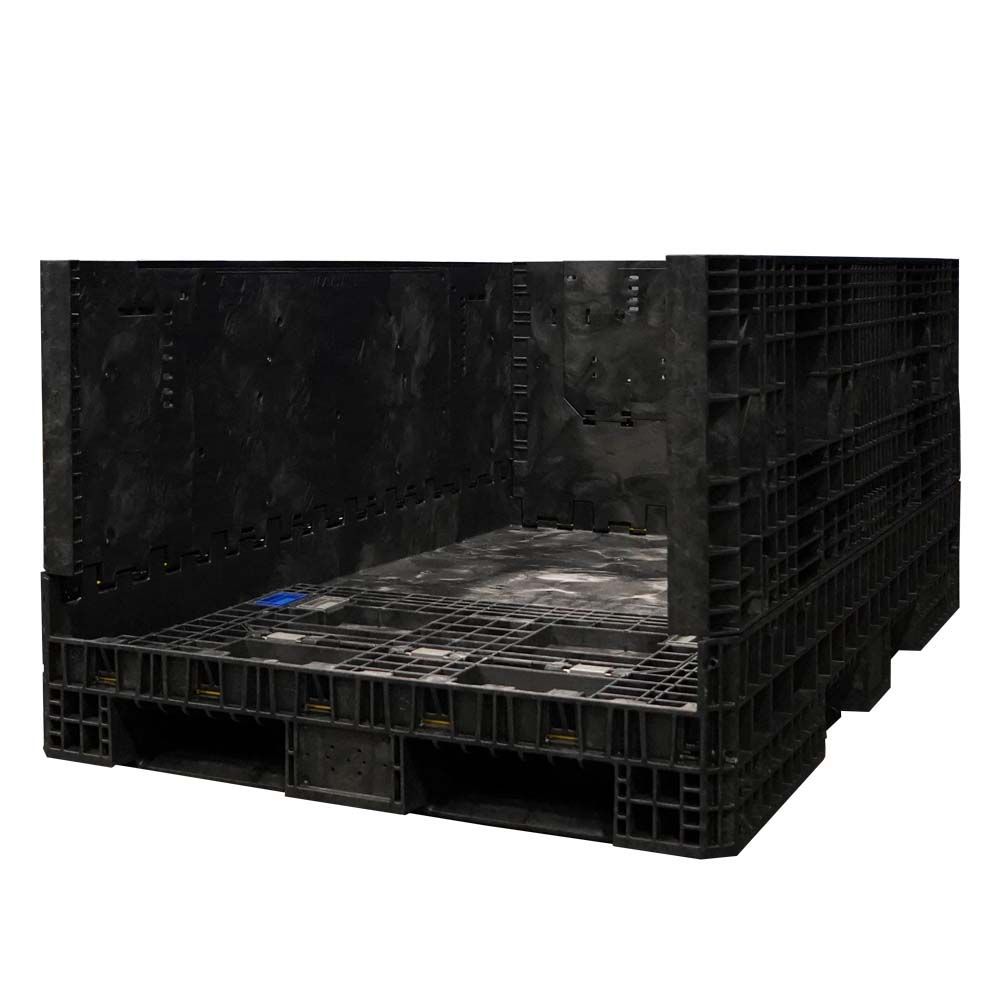 Front wall down 78 x 48 x 34 Collapsible Bulk Container