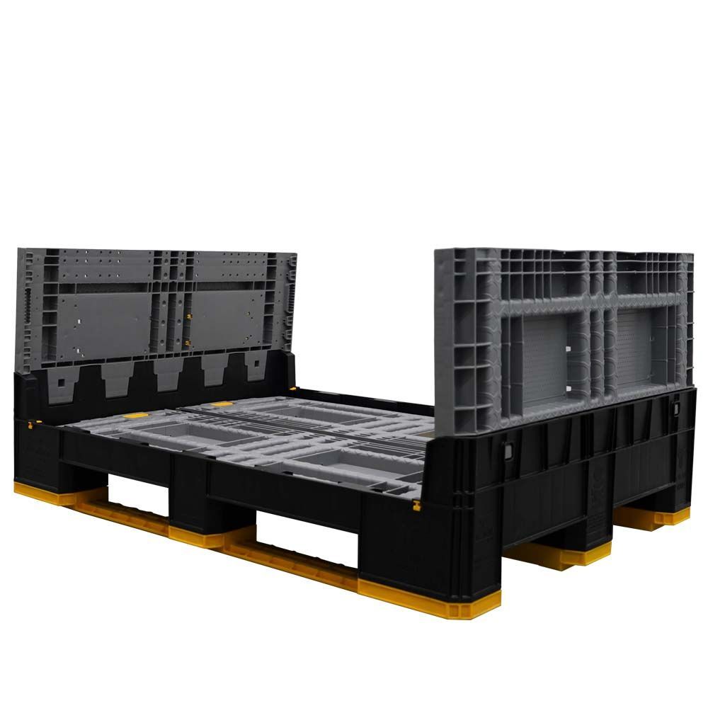 40x48x24 International bulk container back wall down