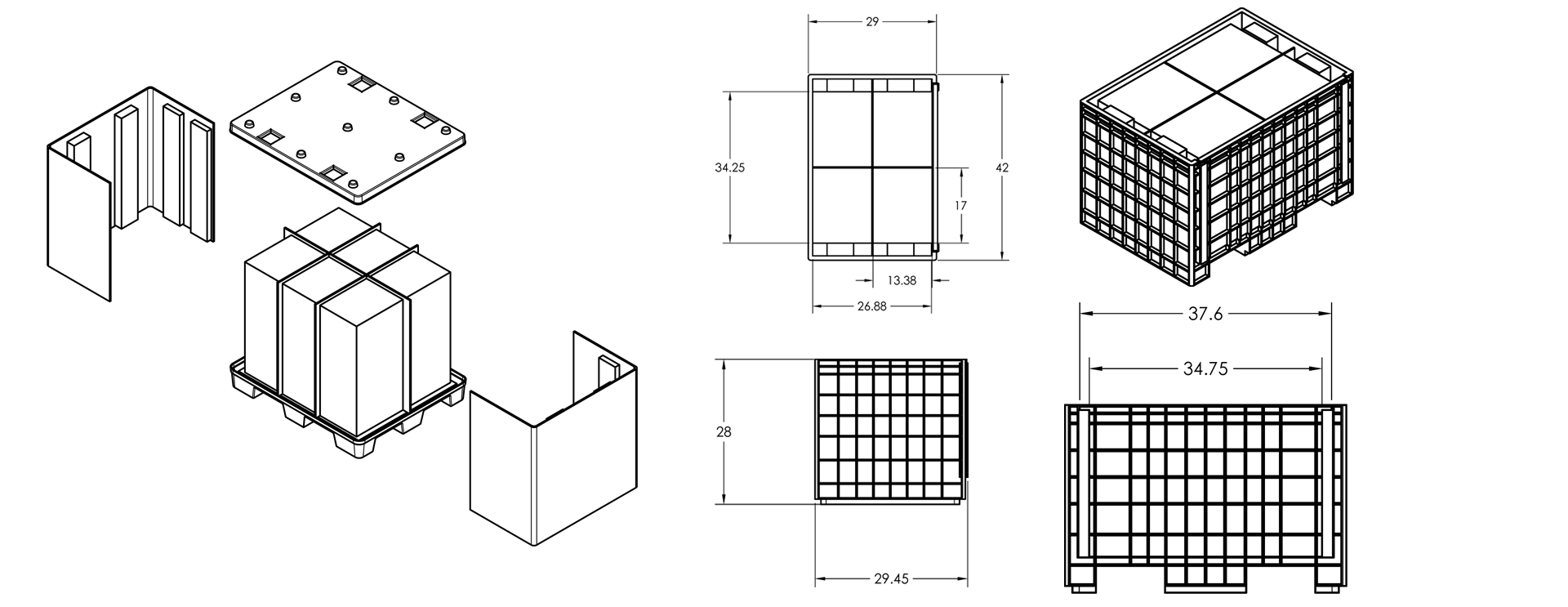 The sign container solution