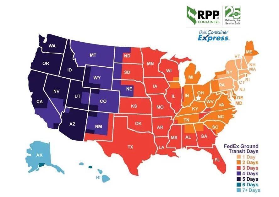 Shipping Map