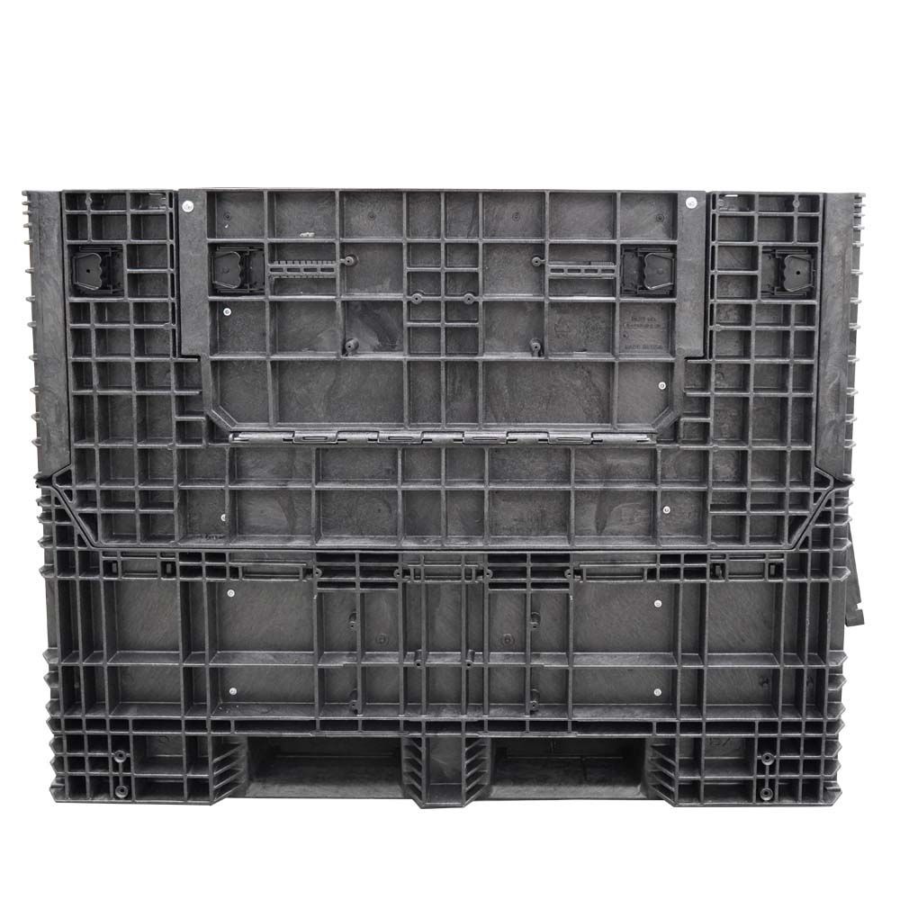 Side view of container 