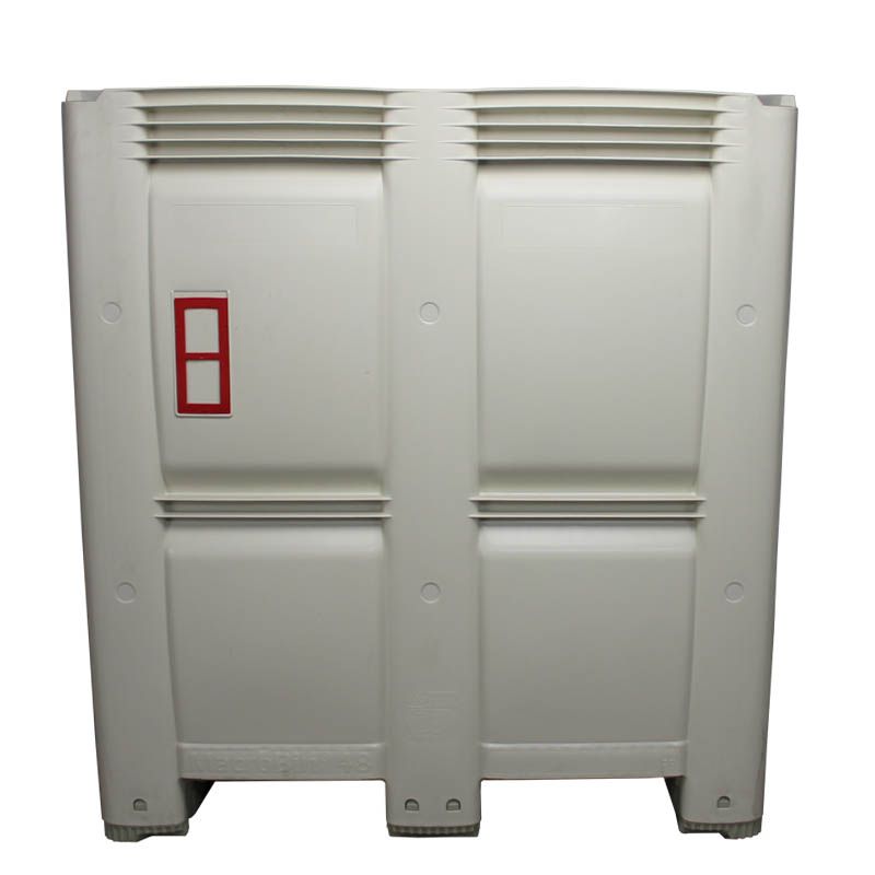 Fork opening side 48 x 48 x 53 Solid Wall Bulk Bin