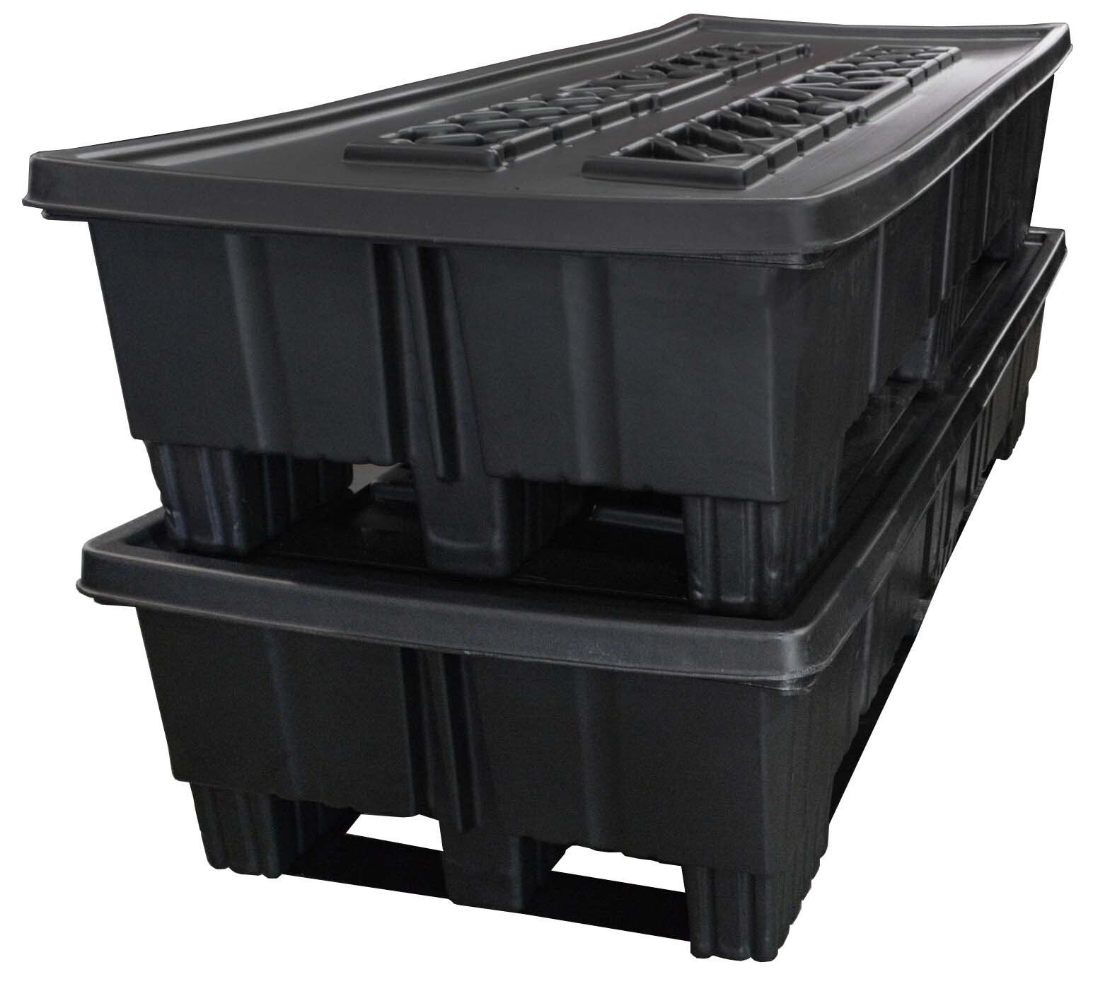 Aerospace custom container stacked