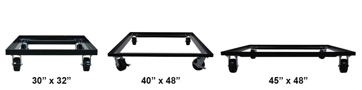 Dolly carts sizes