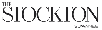 "The Stockton Suwanee" logo with text.