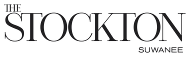 "The Stockton Suwanee" logo with text.