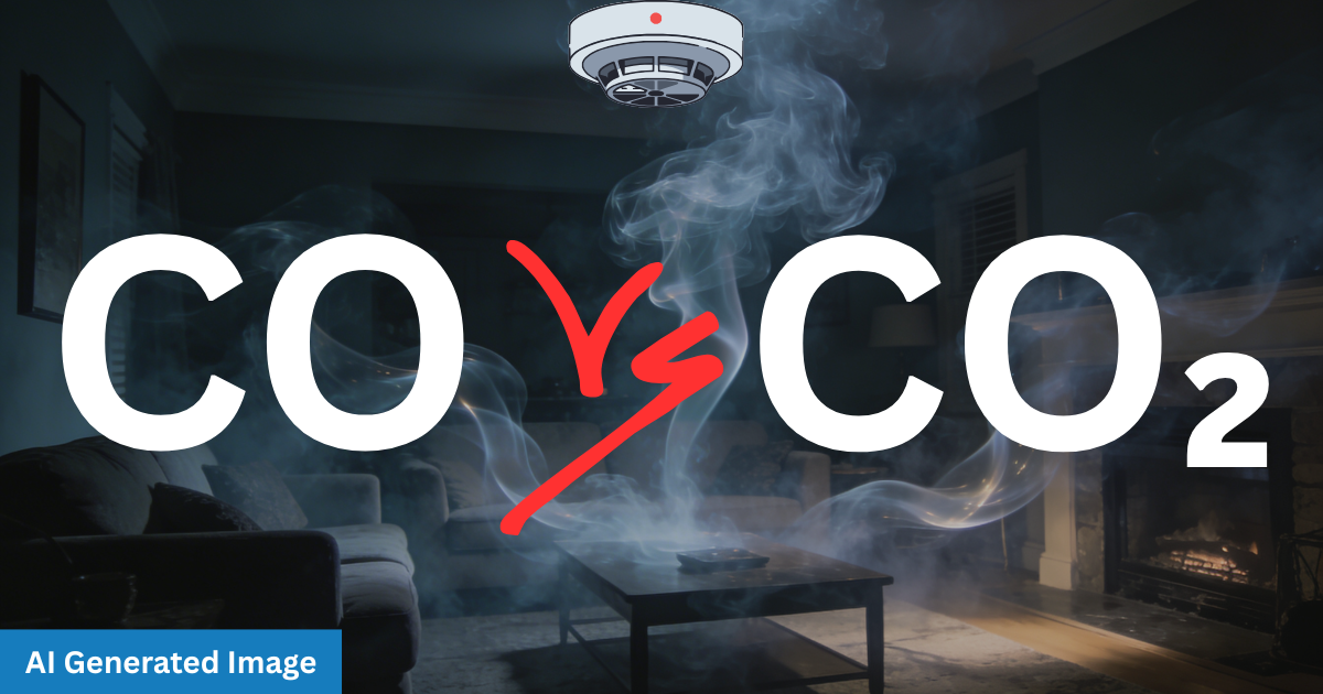 Smoke-filled room with 