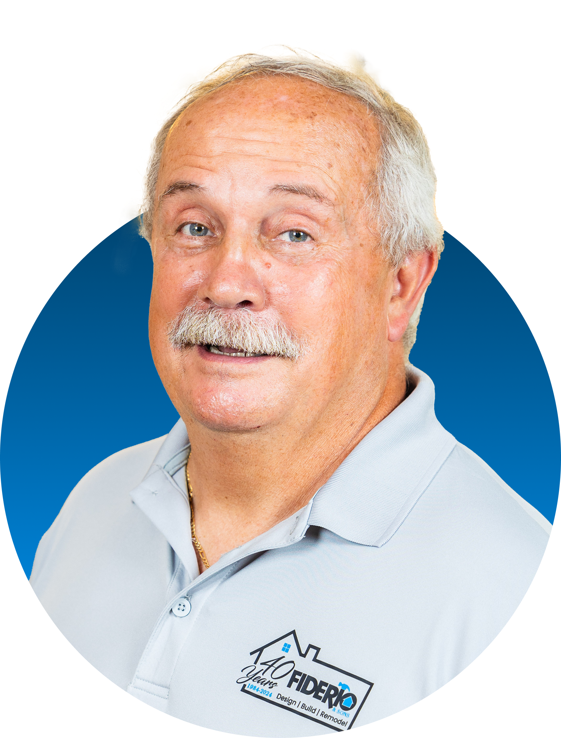 A portrait of John Fiderio