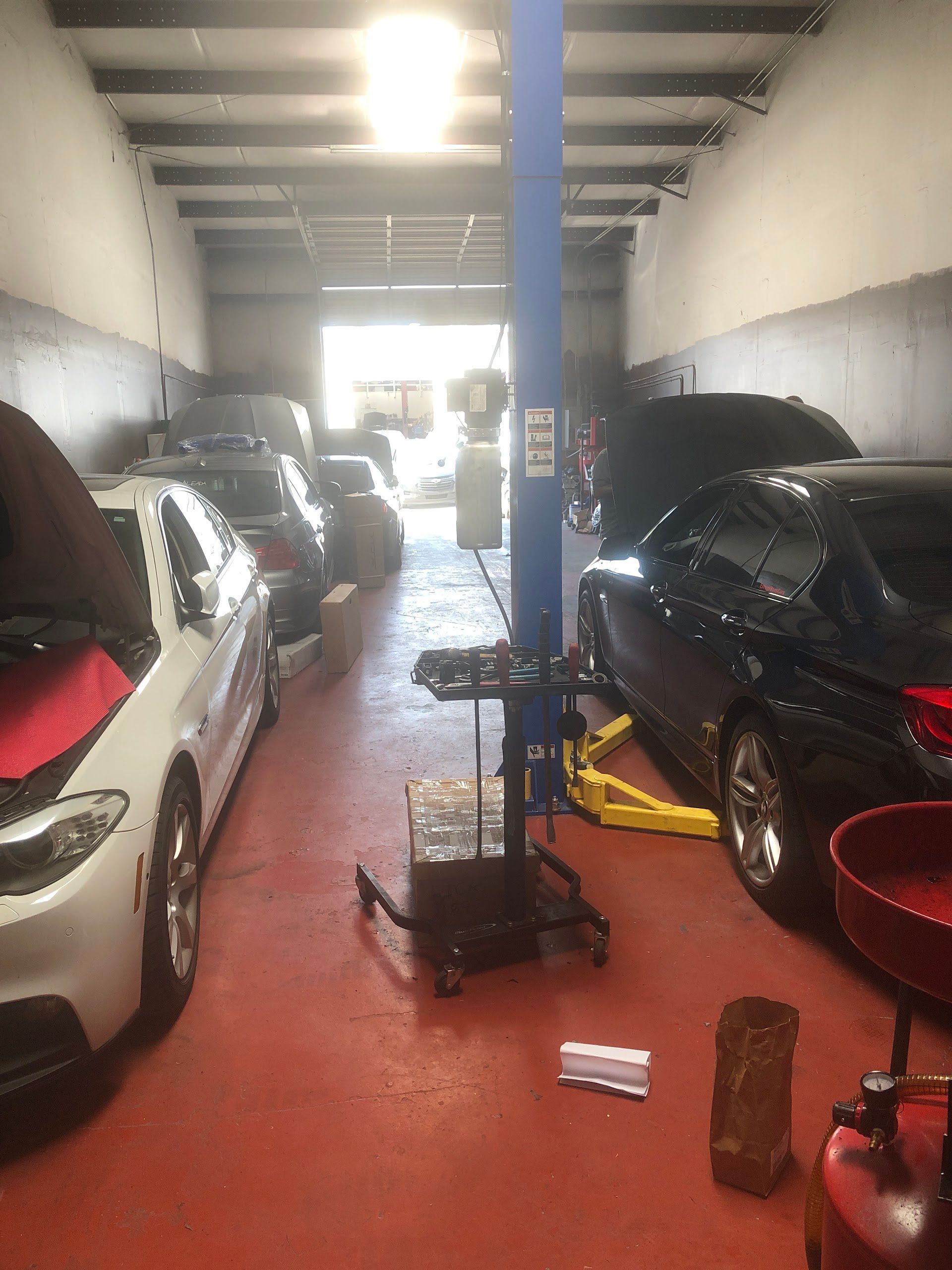 Inside Extreme Boost Care Auto Repair Shop Bay | Extreme Boost Care