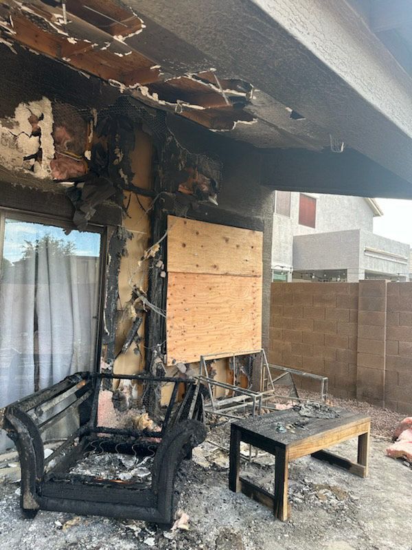 Fire Damage Restoration in Queen Creek, AZ