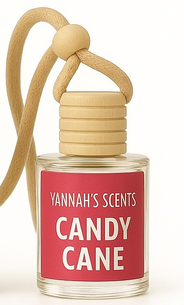 Candy Cane Car Air Freshener