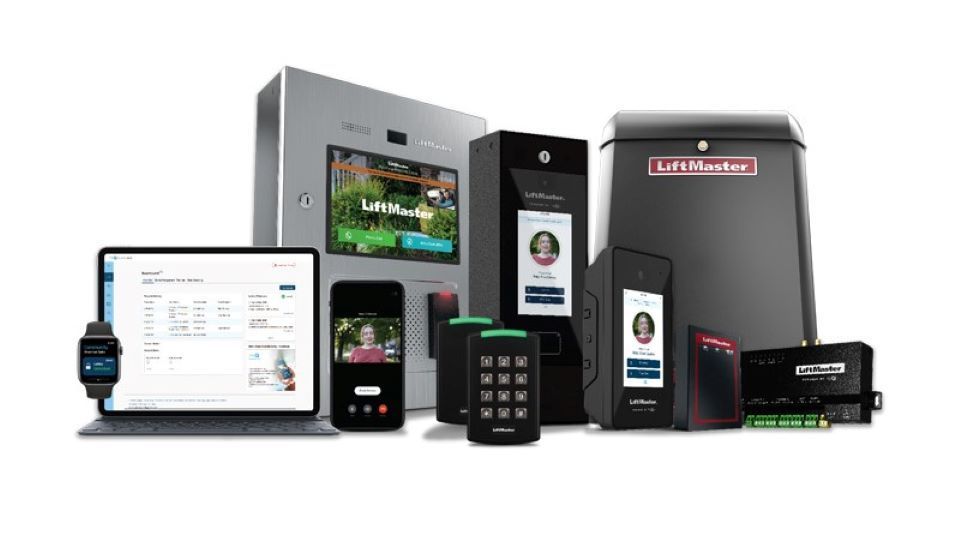 Aged wooden fence near new lumber boards.