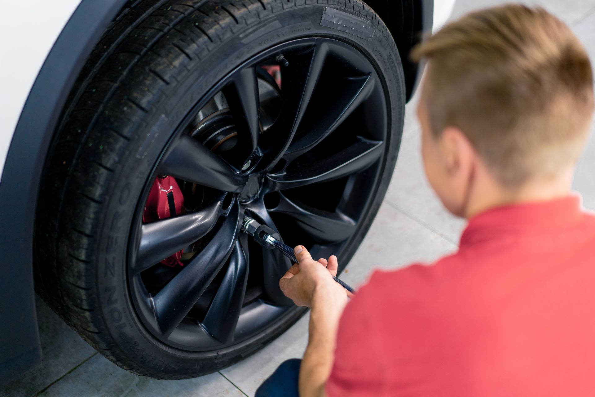 repaired rim