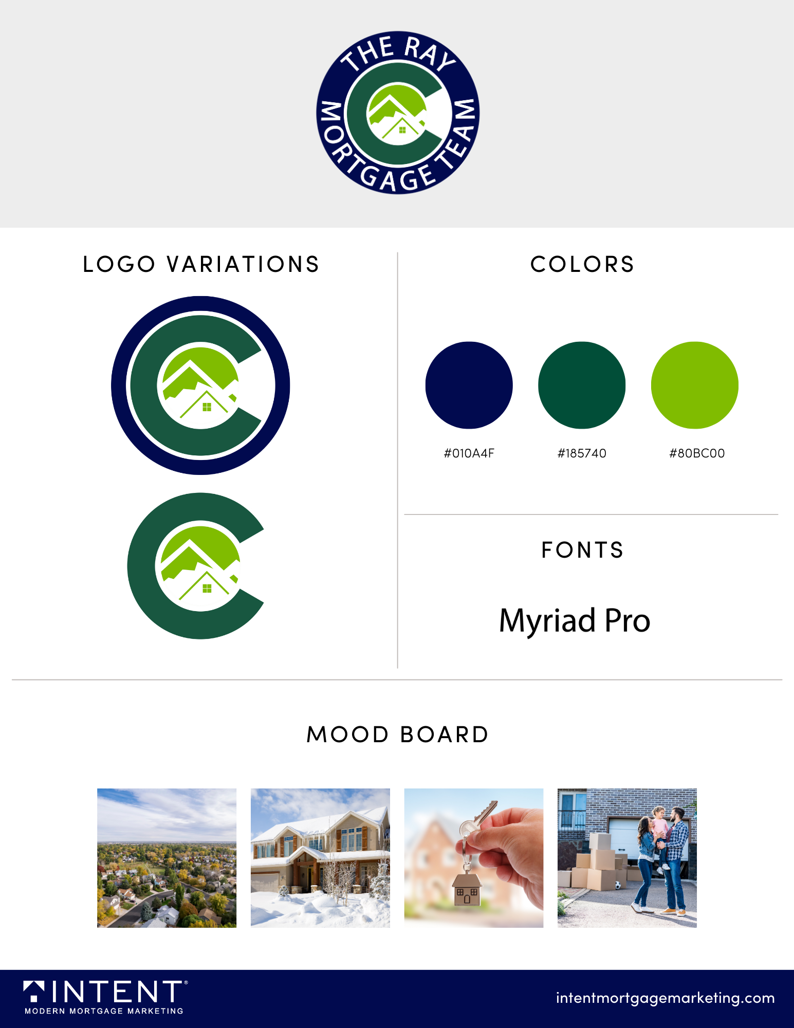 A logo for a real estate company called the paw