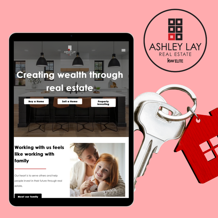 A real estate website for ashley lay real estate