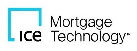 The logo for mortgage technology is blue and black on a white background.