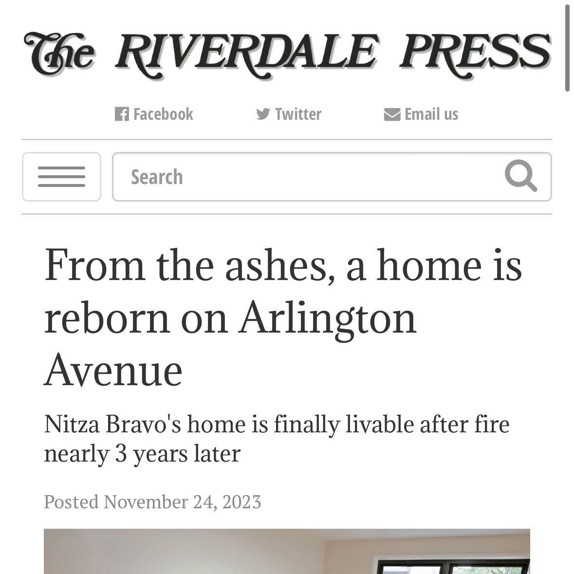 From the ashes, a home is reborn on Arlington Avenue