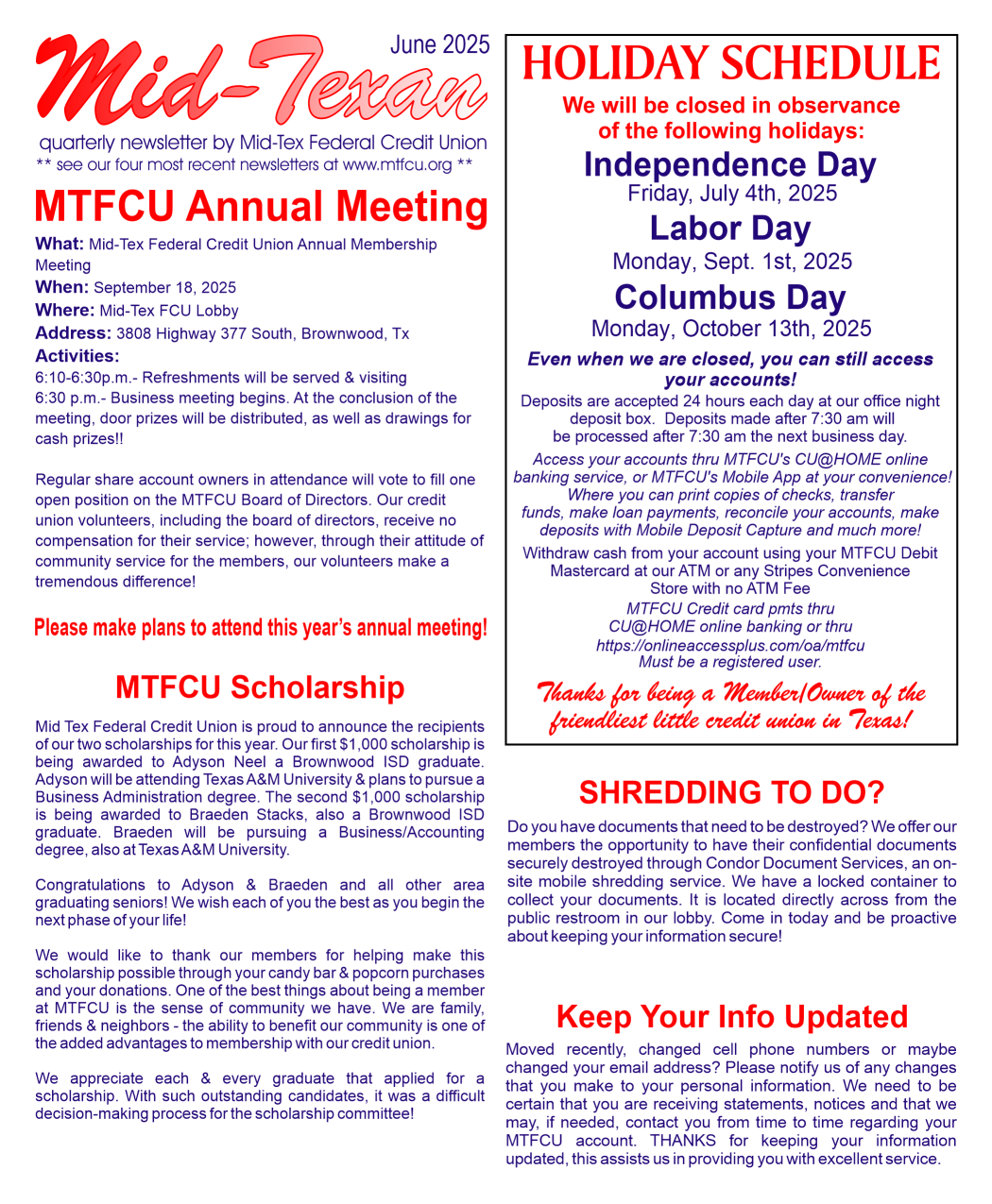 newsletter 1
