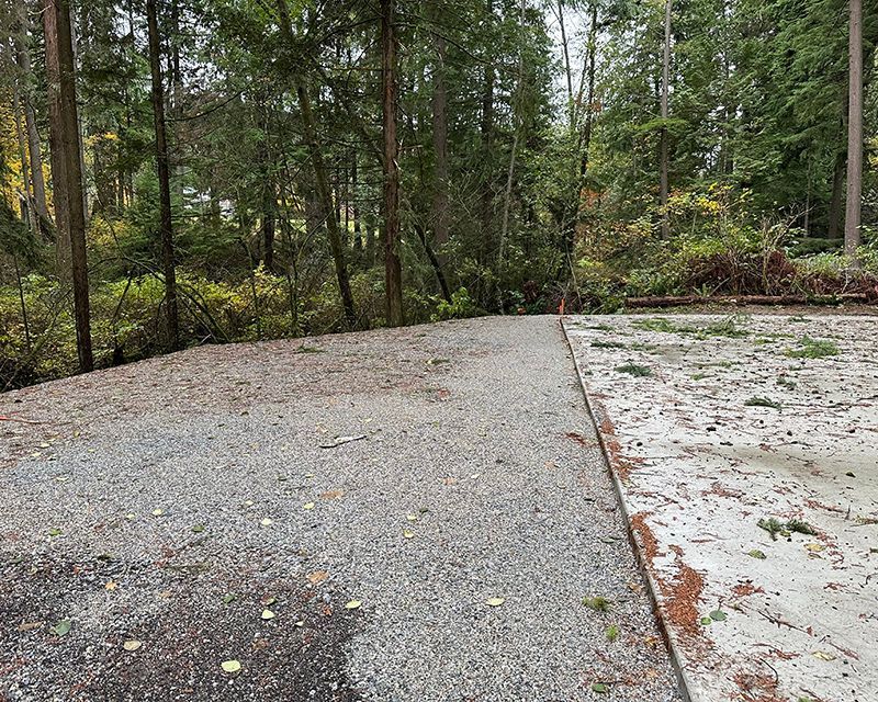 Original site for Capilano golf workshop construction