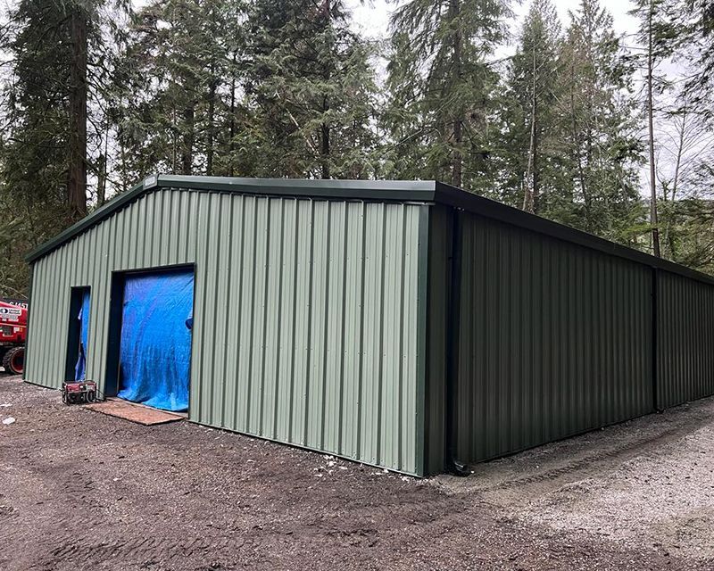 Construction almost completed at golf course in Vancouver, Dec. 2023