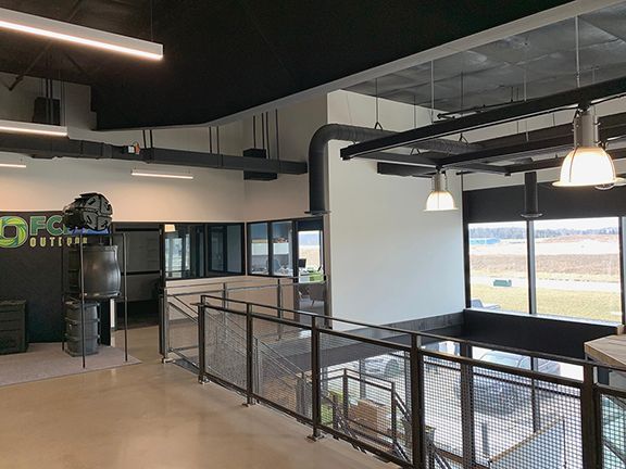 Find the office on the second floor in Thorndale.