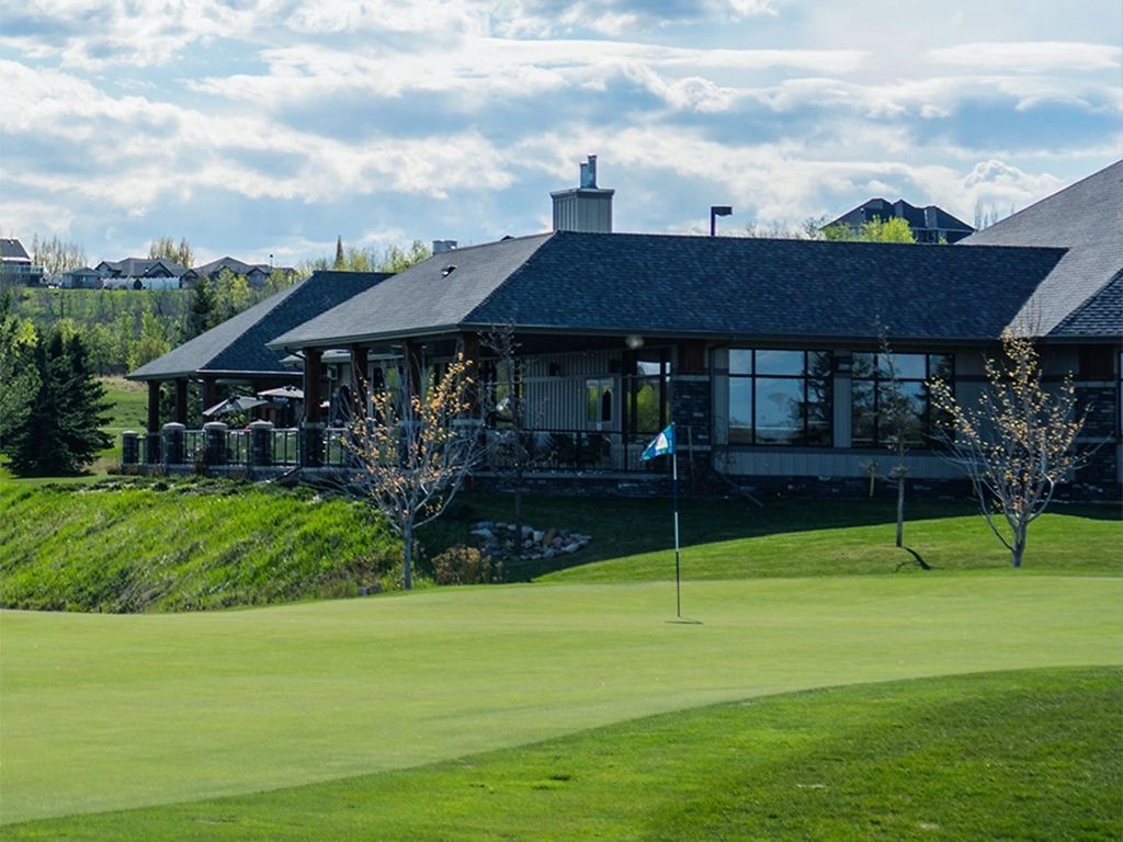 Golf course club house in Edmonton, Alberta