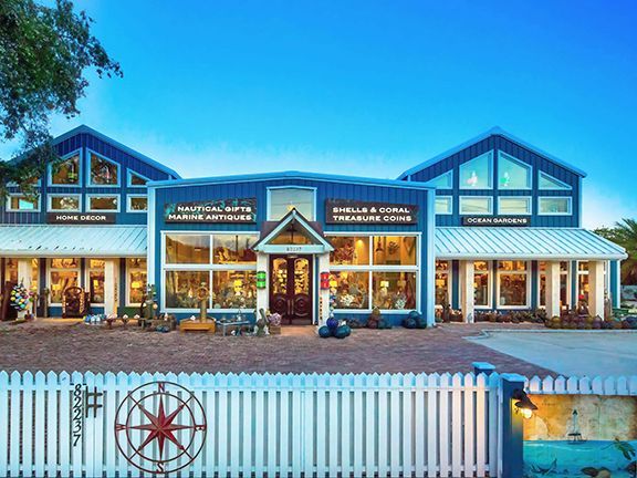Metal buildings can be used for tourist retail.
