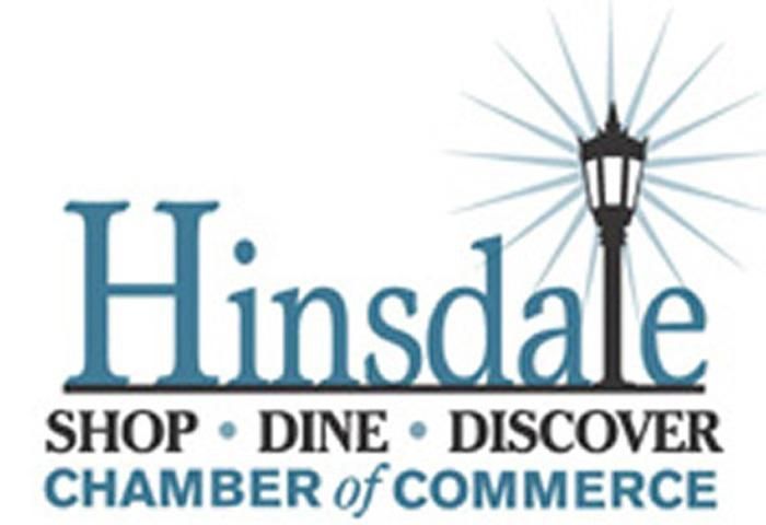 Hinsdale shop dine discover chamber of commerce logo