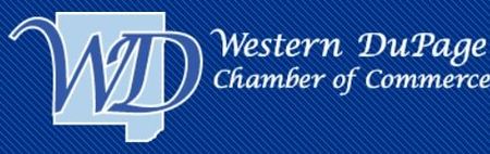 The logo for the western dupage chamber of commerce