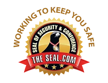A seal of security and confidence logo for the seal.com