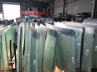 New Windscreens Stored in a Warehouse — Windscreen Specialist in Dubbo, NSW