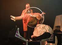 levitating girl illusion in london