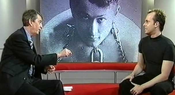 bbc northwest tonight gordon burns houdini interview anddrew green