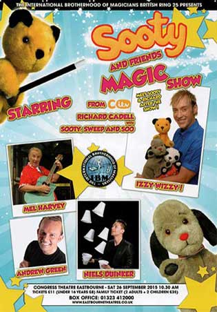 sooty and friends magic show