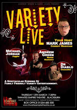 variety live theatre show