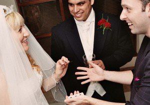 magic for the bride and groom