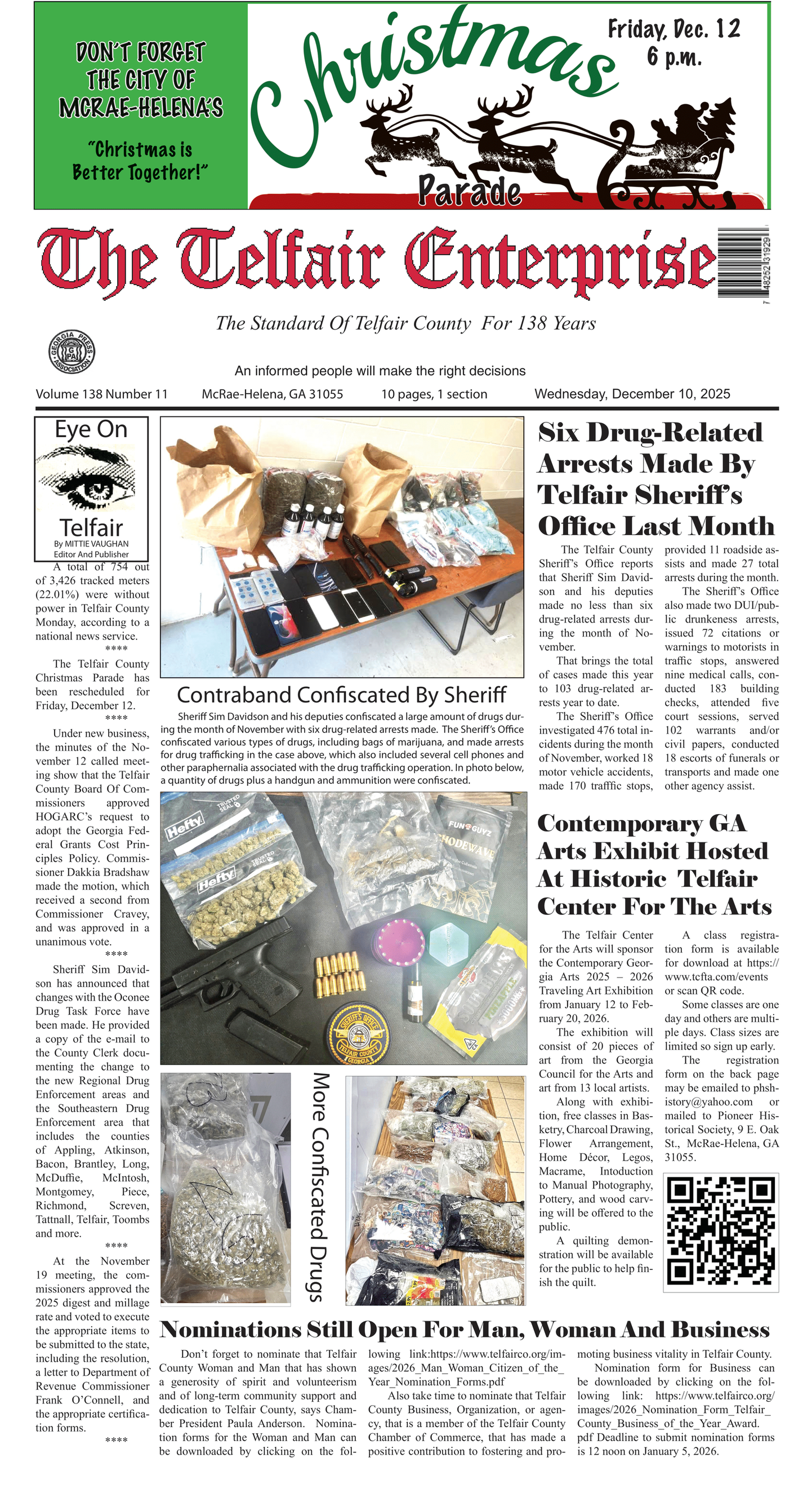 Front page of