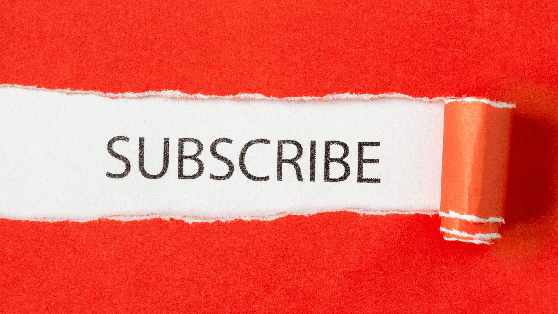 presenting mail gesture subscribe