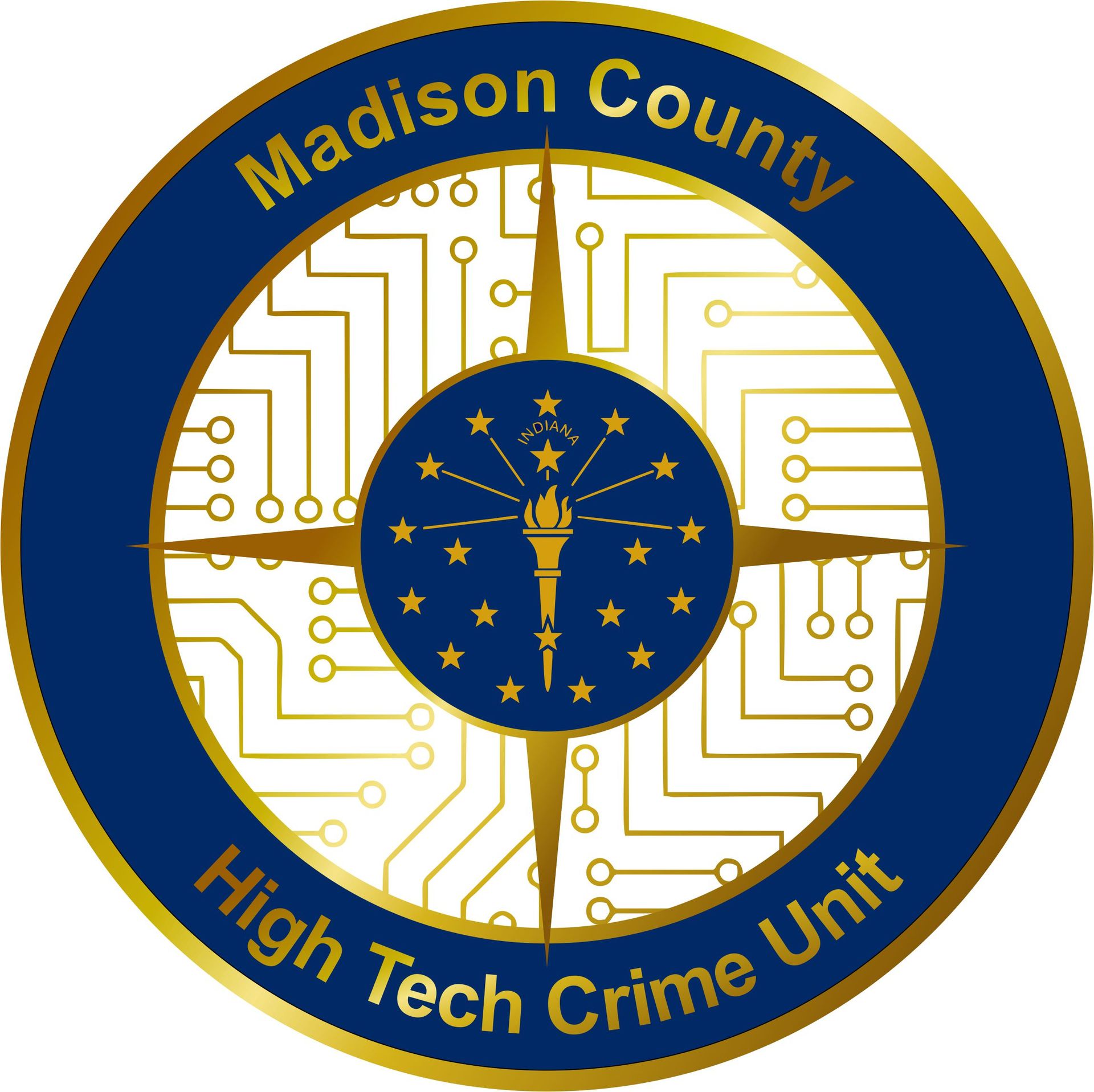 A madison county high tech crime unit logo