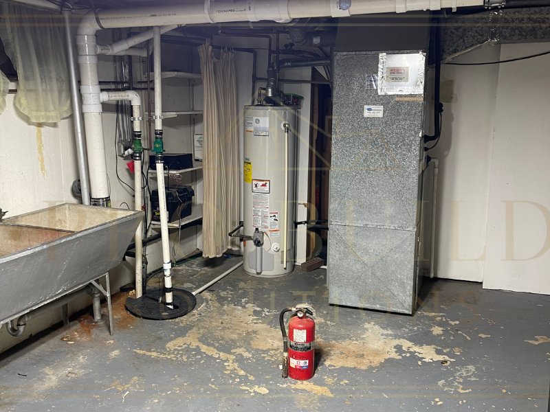 Mechanical Room Before