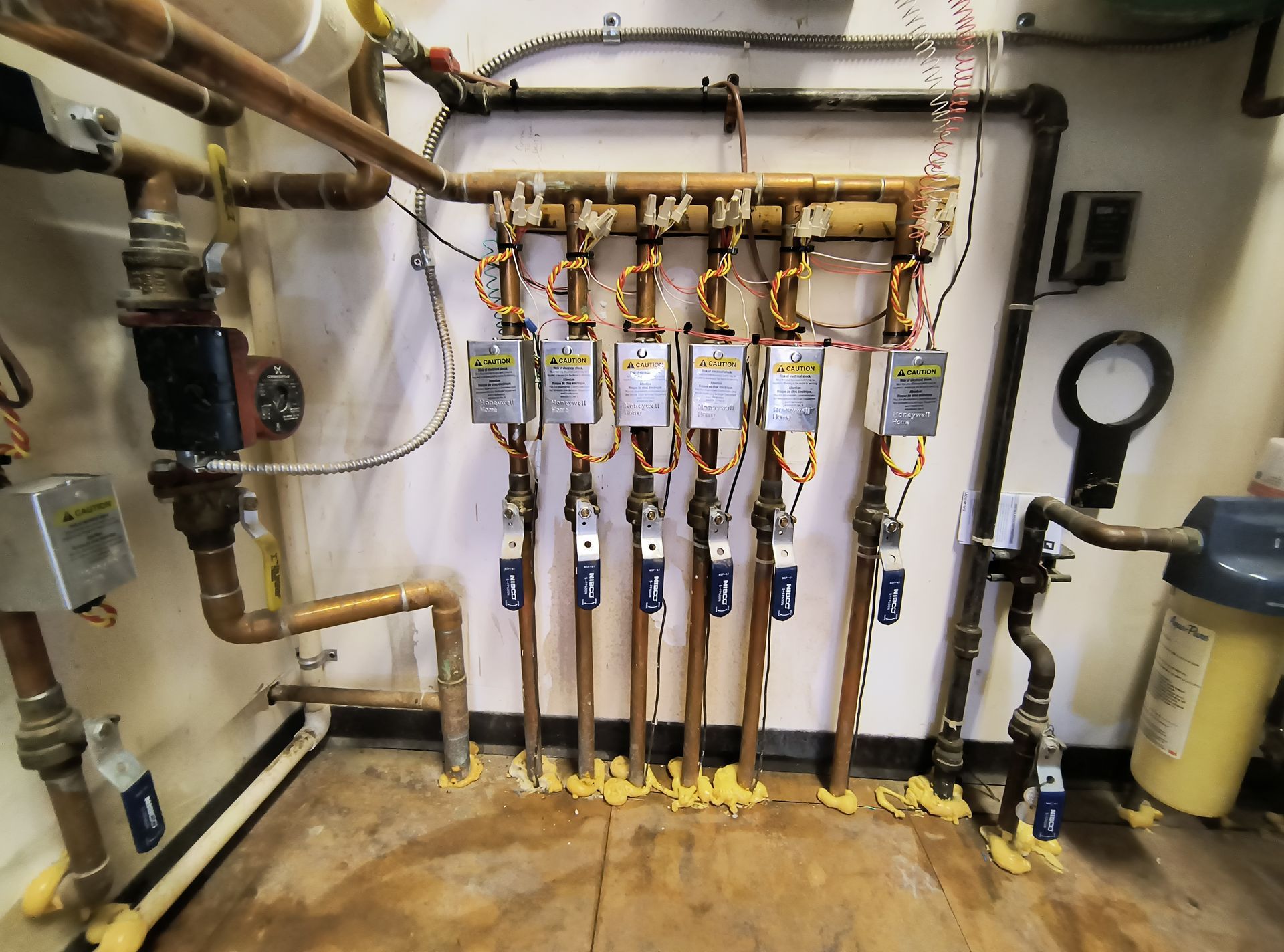 A hydronic heating system in Rifle, CO by Extra Mile Services
