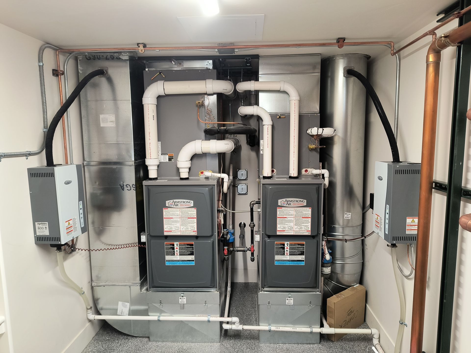 A hydronic heating system in Rifle, CO by Extra Mile Services