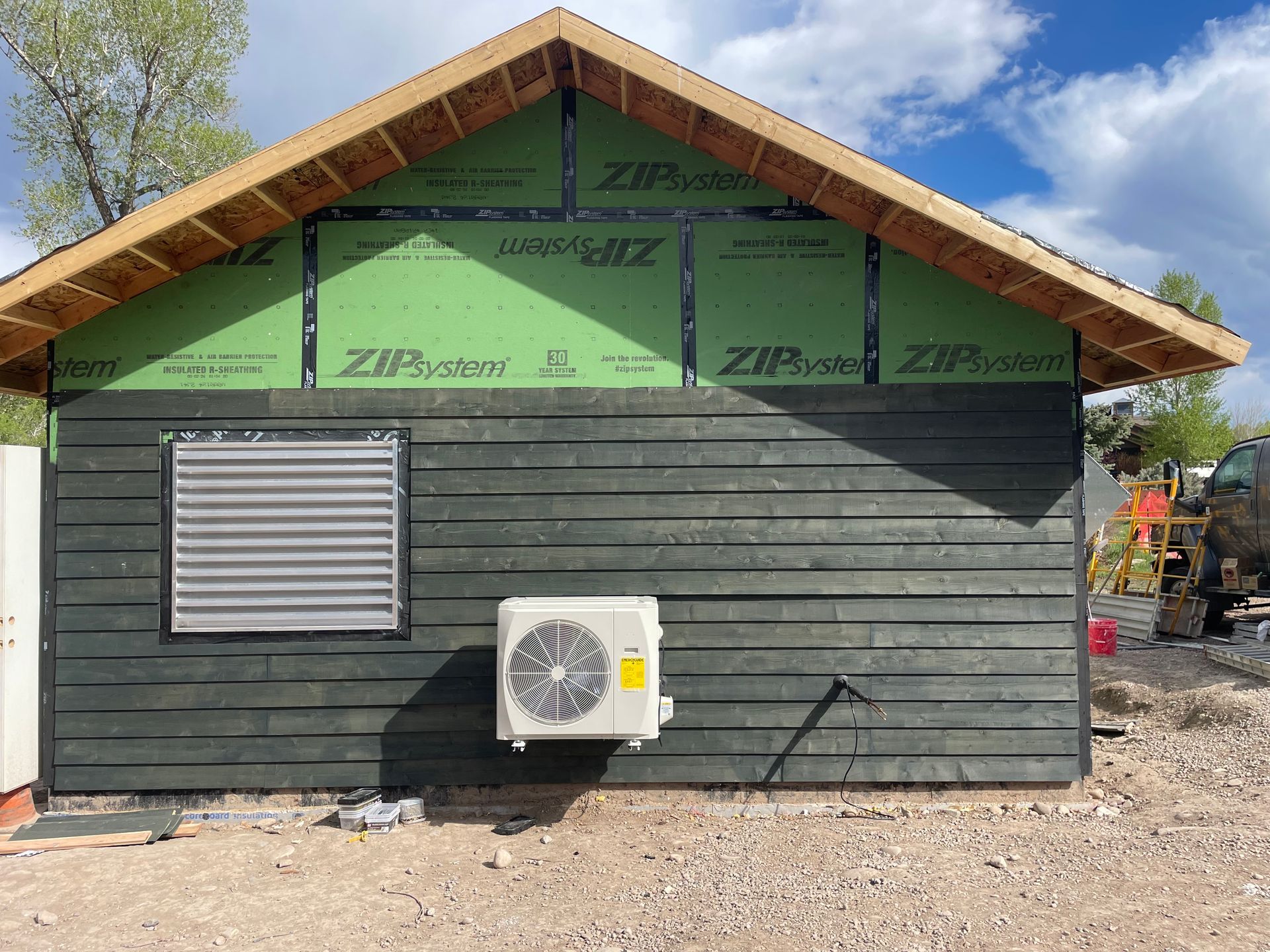 An evaporative cooler replacement in Parachute, CO with Extra Mile Services