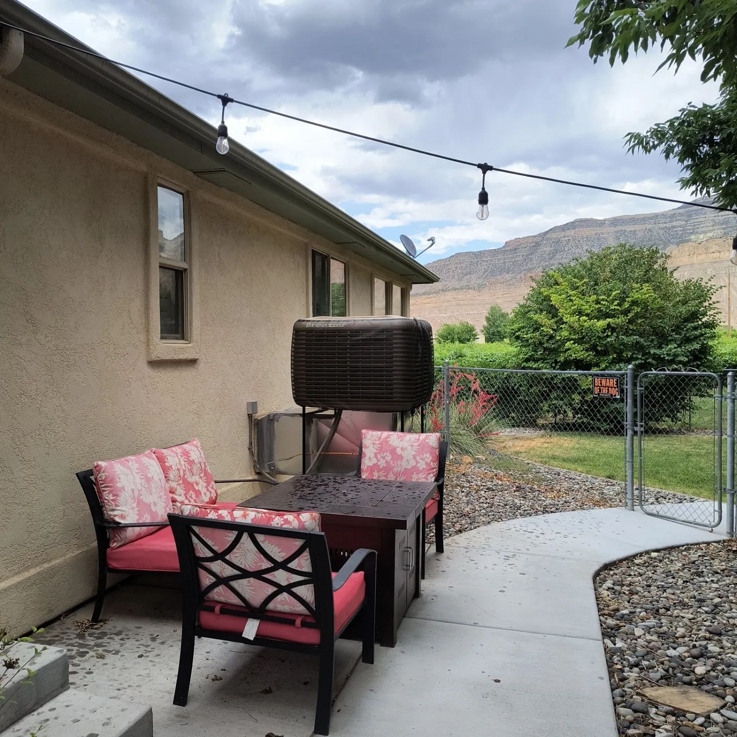 An evaporative cooler installation in Parachute, CO with Extra Mile Services