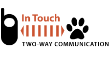 A logo for a company called in touch two way communication