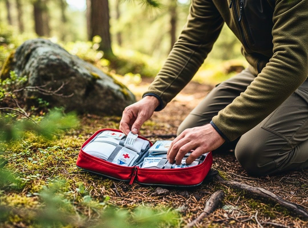 compact first aid kit for outdoors