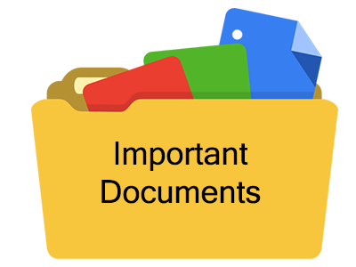 Include and Protect Important Documents