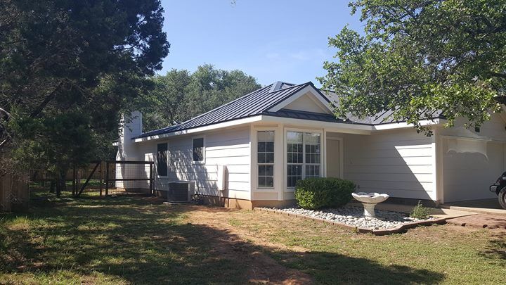 Charcoal 24 Gauge Snap Lock Metal Roof - Austin Roofing and Construction